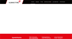 Desktop Screenshot of kumho.fi